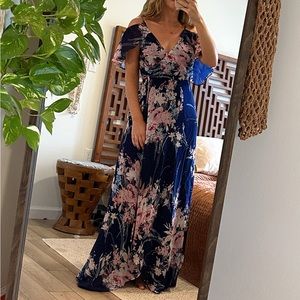 Yumi Kim flutter sleeve wrap dress